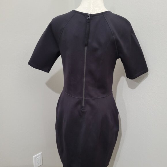 Lululemon Power Date Dress black neoprene scuba dress pockets size 10 - Picture 5 of 8